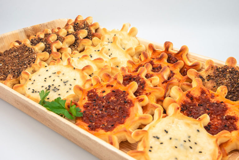 Mini Manakish (vegan, vegetarisch) refueat