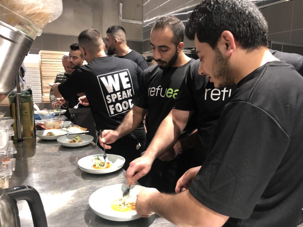 refueat Team für das Fingerfood Catering in Frankfurt